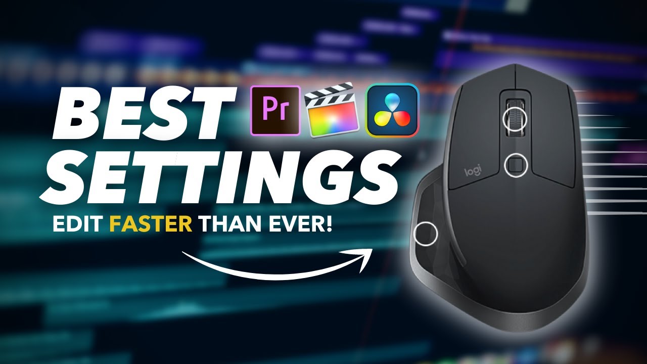 10X editing speeds with THESE customizations || Logitech MX Master 2s -  YouTube