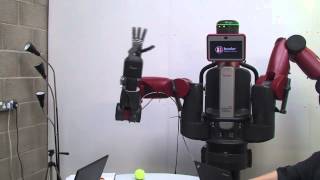 Shadow Robot Hand on Baxter Integration - Ball demo