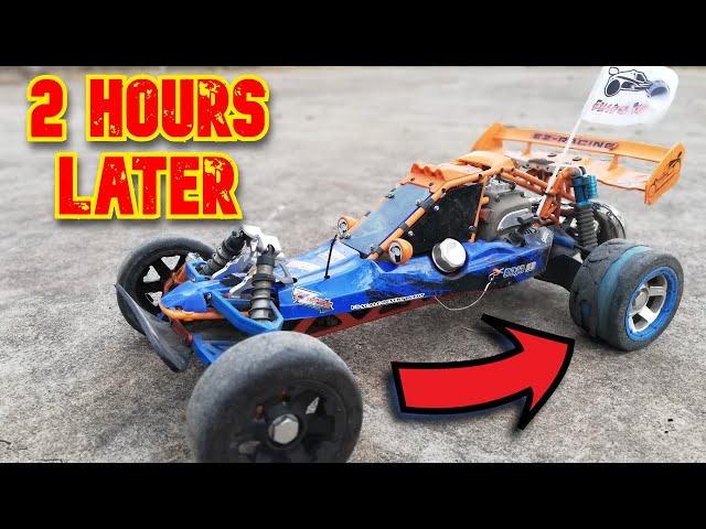 Paratia Posteriore Superiore In Alluminio Per HPI Baja 5B 5T 5SC Rovan KM - Foto 3