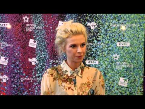 Interview med Sophia Nohr (Dansk Melodi Grand Prix 2016)