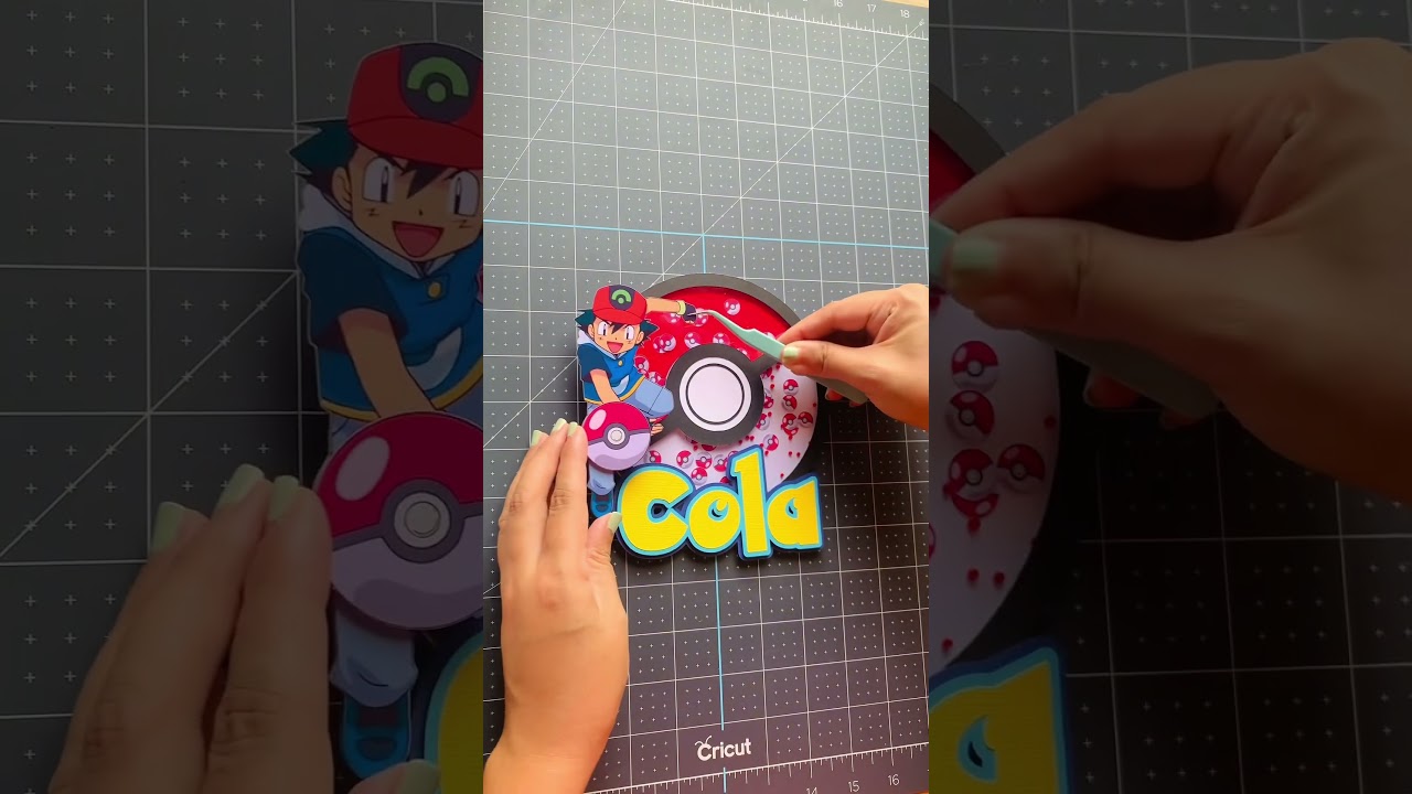 Let’s make cake topper with Cricut 