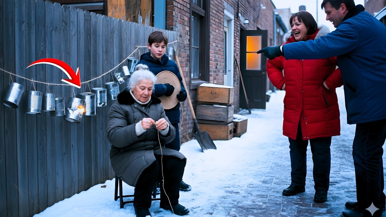 Neighbors Mocked Grandma’s “Tin Line”—Until Wolves Slipped Into the Town Alley