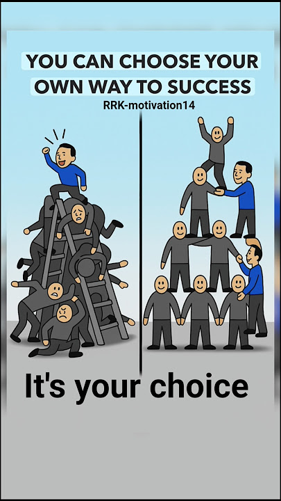 You Can Choose Your On Way To Success 🏹. #motivation #successmindset #richmindset