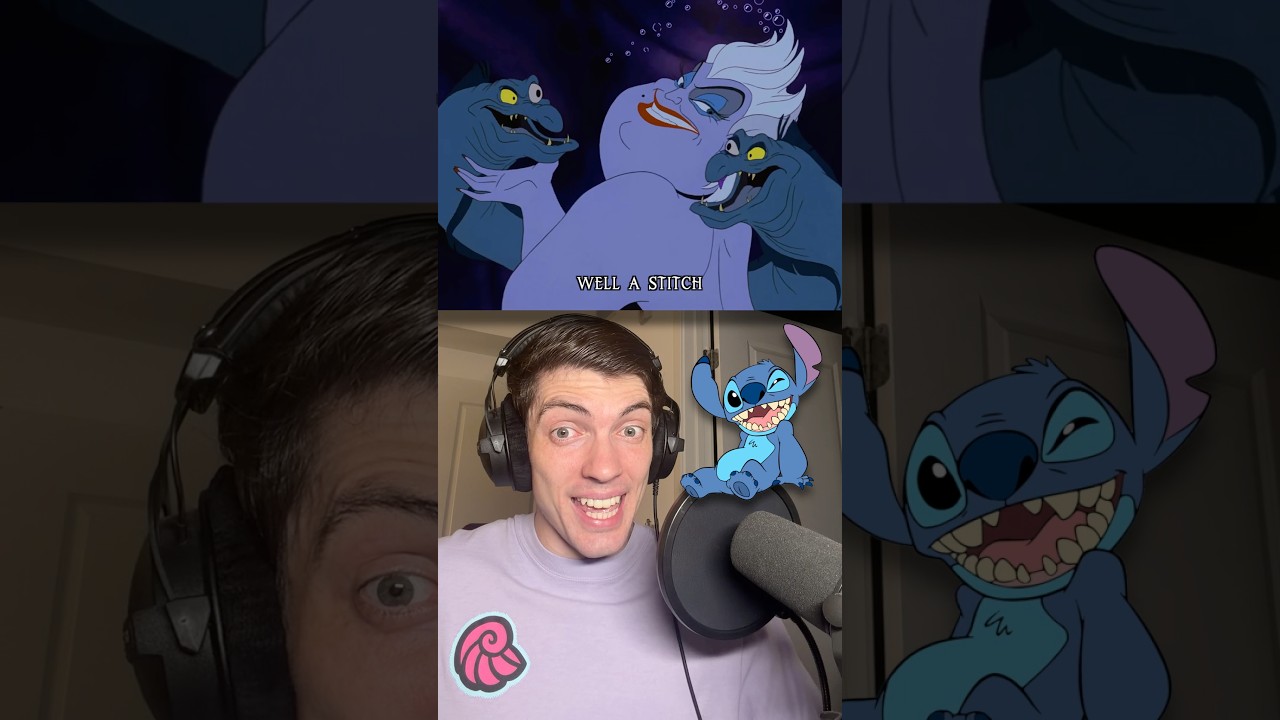 Disney voices sing Poor Unfortunate Souls