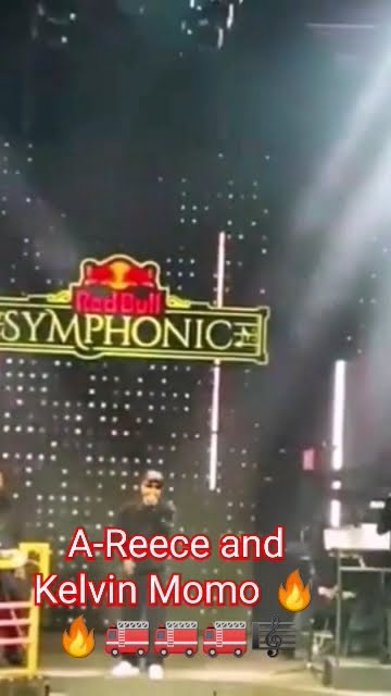 A-Reece performance at Redbullsymphonic along side Calvin Momo🔥🔥🚒🎼🧯 # ...