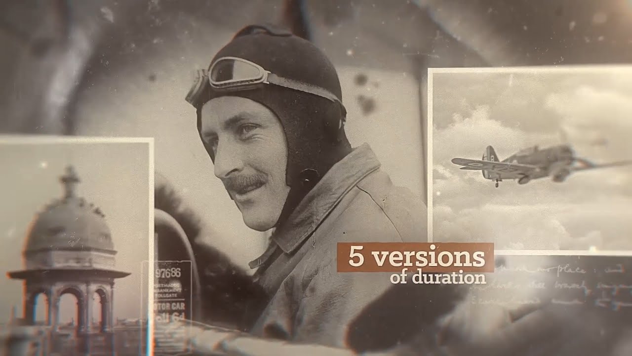 After Effects Template | The History Cinematic Photo Slideshow | OLpicART