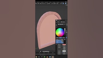 ADD TWO COLOR TO ONE OBJECET IN BLENDER #blender #ytshorts
