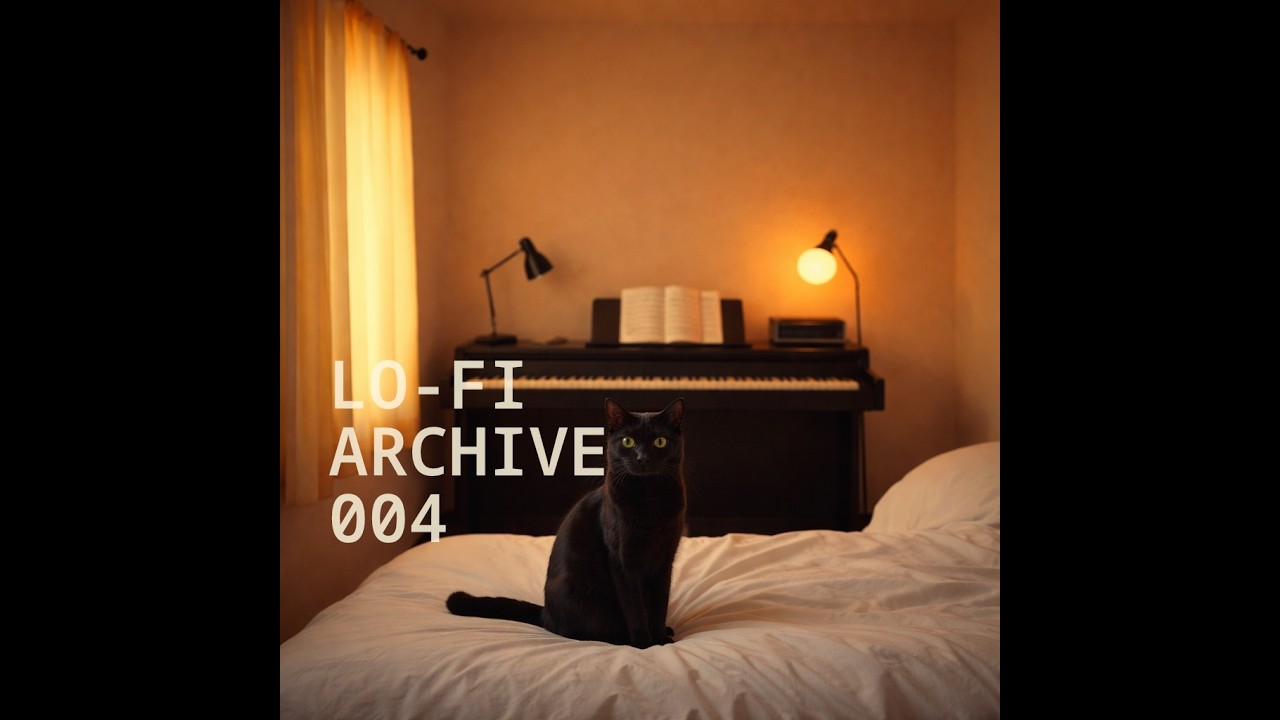 LO-FI ARCHIVE 04 — Slow Minimal Ambient (50–70 BPM) [38min] 🌫️