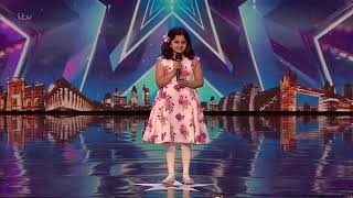 Britain's Got Talent 2020 Souparnika Nair 10 Year Old Singer S14E07