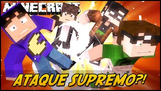 Minecraft: MINIGUERRA  ATAQUE SUPREMO!