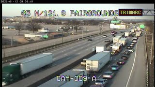Pedestrian struck and killed on I-65, all northbound lanes closed