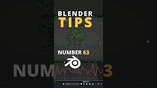 Blender Tip 63 Animate Trees ✔️ #blender #blender3d #blendertutorial #tutorial