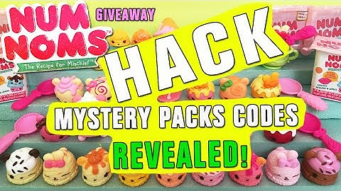 Num Noms HACK MYSTERY PACKS CODE Revealed- Blind Bags.
