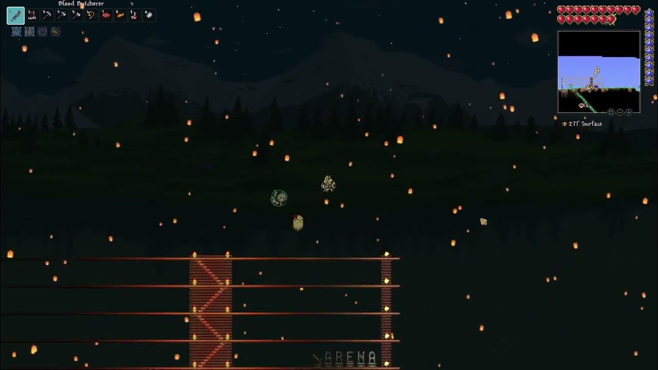 Terraria Lotus Lantern Event + Calamity Music YouTube