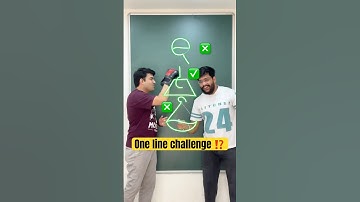 One Line Draws the entire shape, and the lines cannot overlap!Is there an answer to this question?1