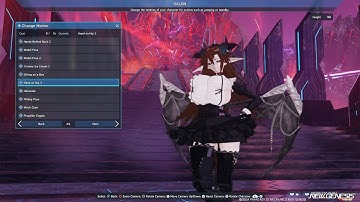 PSO2 NGS Character Creation Tutorial, Demon Maid Mia