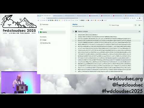 Video thumbnail: Not So Secret, the hidden risks of GitHub Actions secrets, a talk at the fwd:cloudsec cloud security conference