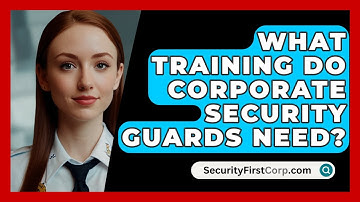 What Training Do Corporate Security Guards Need? - SecurityFirstCorp.com