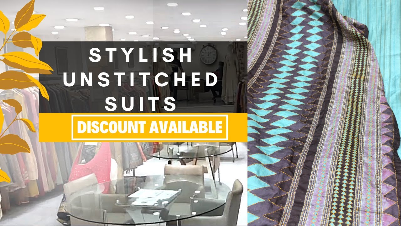 Latest Unstitched Suits in Chandni Chowk 2021| Kanchan Fashion Delhi6 