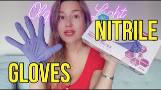 MedPride Powder-Free Nitrile Exam Gloves, Medium, Box/100