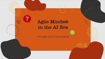 Agile Mindset in the AI Era – What It Truly Means Today @D.E4TECH