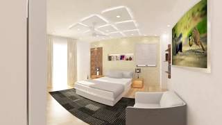 360 panorama view,3BHK Interior master bedroom