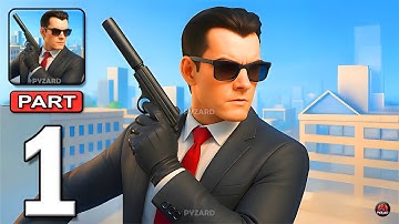 Agent Shooter - Gameplay Walkthrough Part 1 - Master The Art Of Sniper (Android, iOS)