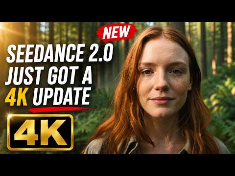 Seedance 2.0 Just Got a 4K Update (First Impressions)