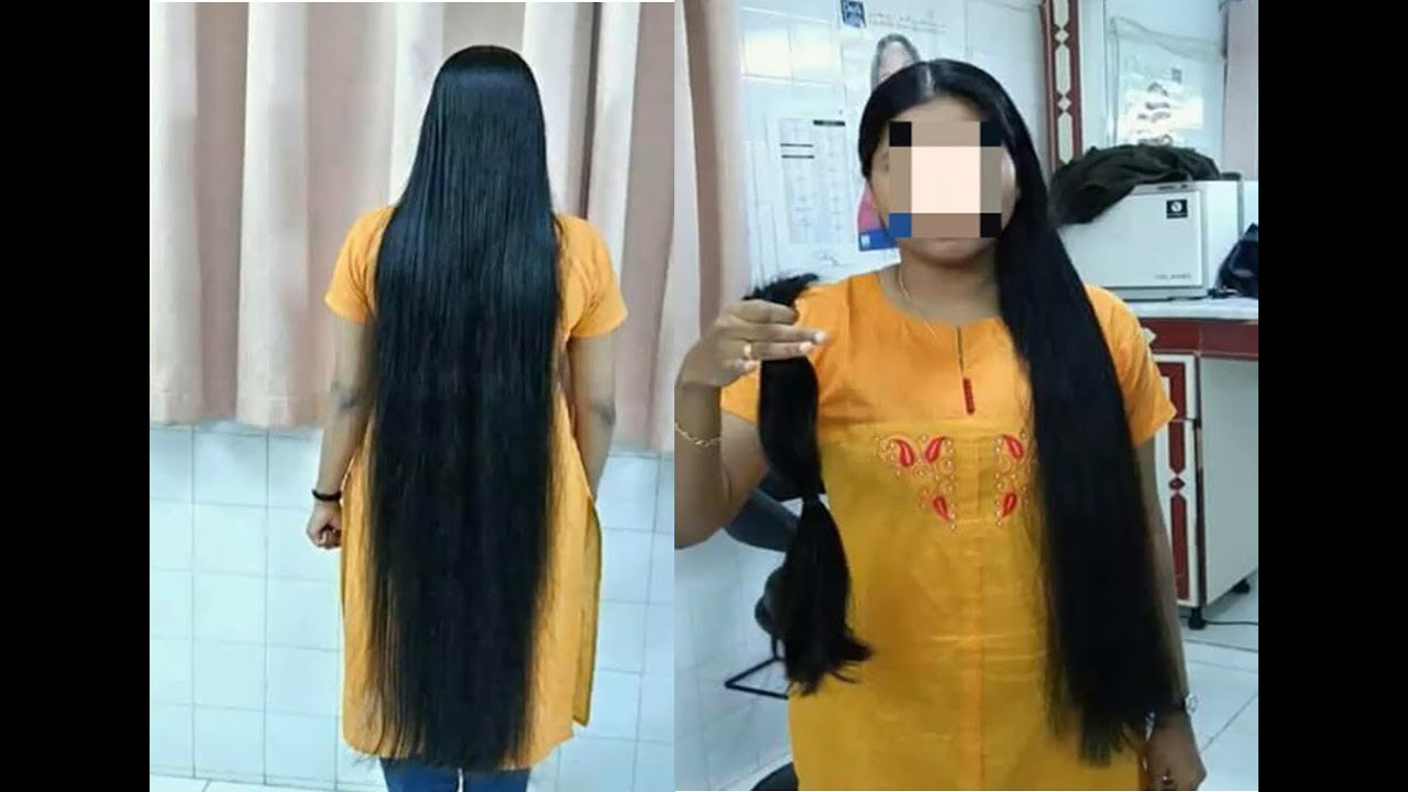 Long Silky Hair Cut Before After Long Hair Cut Youtube