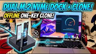 Is This The Ultimate 10Gbps Dual-Bay NVMe Dock & Offline Cloner? (MAIWO K3016P)