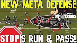 🚨THIS IS BROKEN🚨 Best Blitz & Base Defense Madden NFL 23! 🛑STOPS RUN & PASS🛑 Gameplay Tips & Tricks
