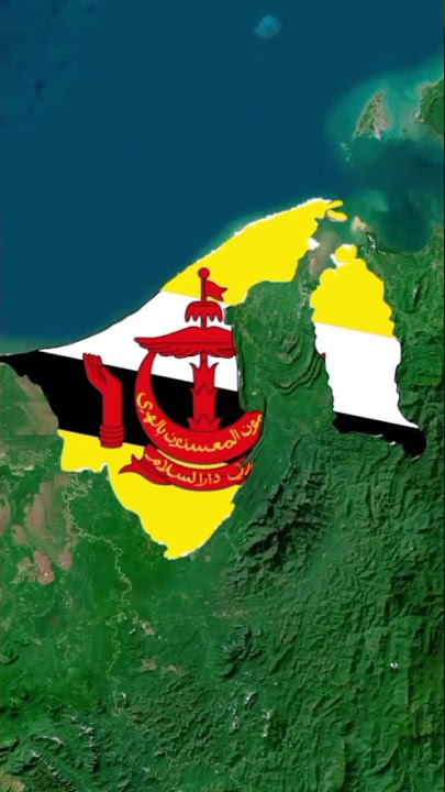 Kenapa Negara  Brunei Darussalam Terpisah Jadi 2 🇧🇳
