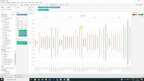 How to create a Seismogram Chart (EN) #TableauSoftware