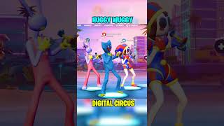 Pomni vs Jax vs Huggy Wuggy 😱