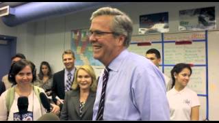 Former Gov Jeb Bush hints at running for President in 2016