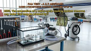 FAA TEST - A &amp; P AIRFRAME - CABIN ATMOSPHERE CONTROL SYSTEMS Q8550,Q8551,Q8552,Q8553,Q8554 (10-16)