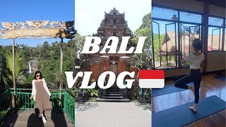 Bali Vlog || 峇里島獨旅💛、烏布瑜珈天堂🧘🏻‍♀️、有點禿的梯田和懼高盪鞦韆😐 | 瑋瑋Wei Wei