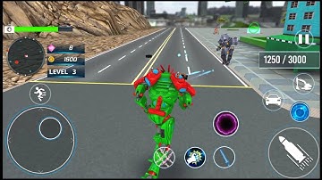 Monster Crane Robot Car Games - Android Gameplay #2