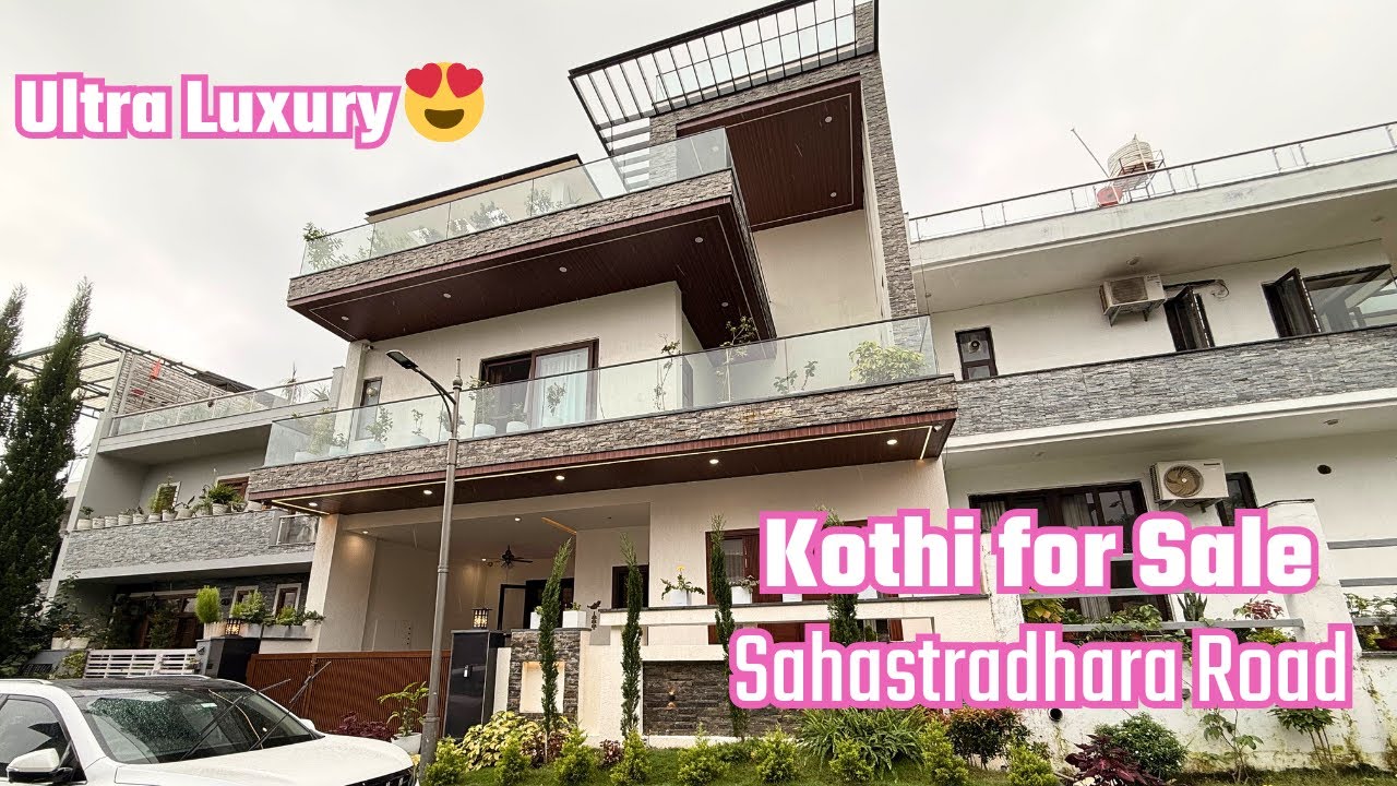 Dehradun's MOST LUXURIOUS 6 Bedroom Kothi for Sale NOW (Gated Society)