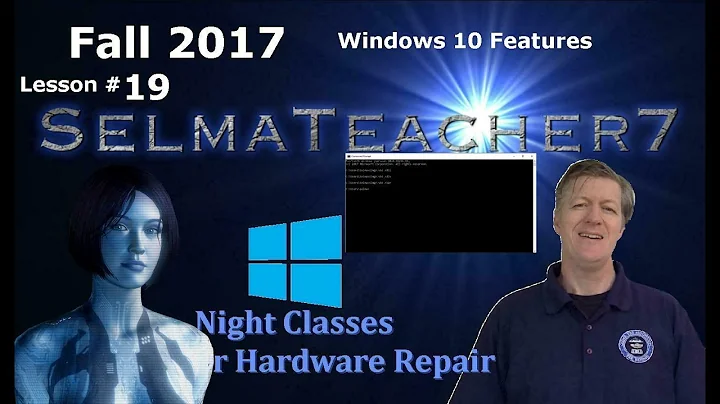 Windows 10 Features - A few of my Favorites Lesson 19 for the A+ Class
