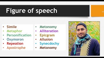 Figure of speech in Pashto language.