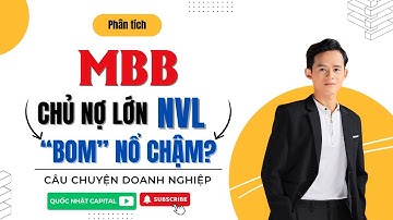 Cổ phiếu MBB - Chủ nợ lớn NVL, "BOM" NỔ CHẬM? Cơ hội và Rủi ro, Có nên mua? Chiến lược đầu tư 2024