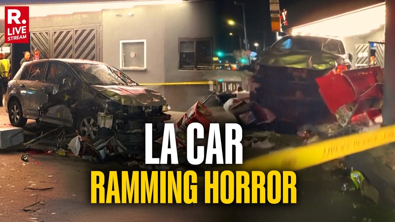 LA Car Crash: At Least 30 Injured After Unconscious Driver Rammed Into ...