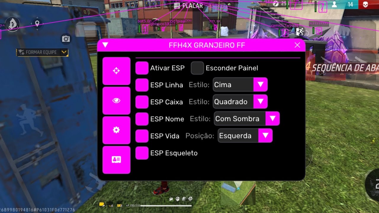 🌸NOVO PAINEL FFH4X MOD MENU GRANJEIRO FF HEADTRICK XIT GRATIS ANDROID ANT BAN IOS LINK MEDIAFIRE !!