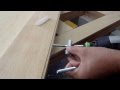 WOODMAN: Fixing drill in hinges Anuba / Крепление ввёртных петлей