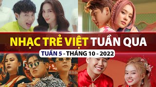 TOP VPOP NHIỀU LƯỢT XEM NHẤT TUẦN QUA | TUẦN 5 - THÁNG 10 (2022)