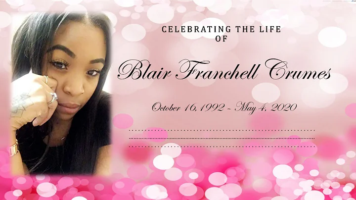 Blair Crumes Funeral Service