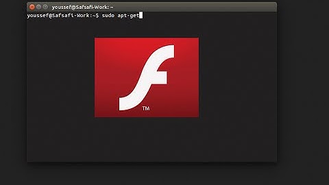 Flash player sur UBUNTU
