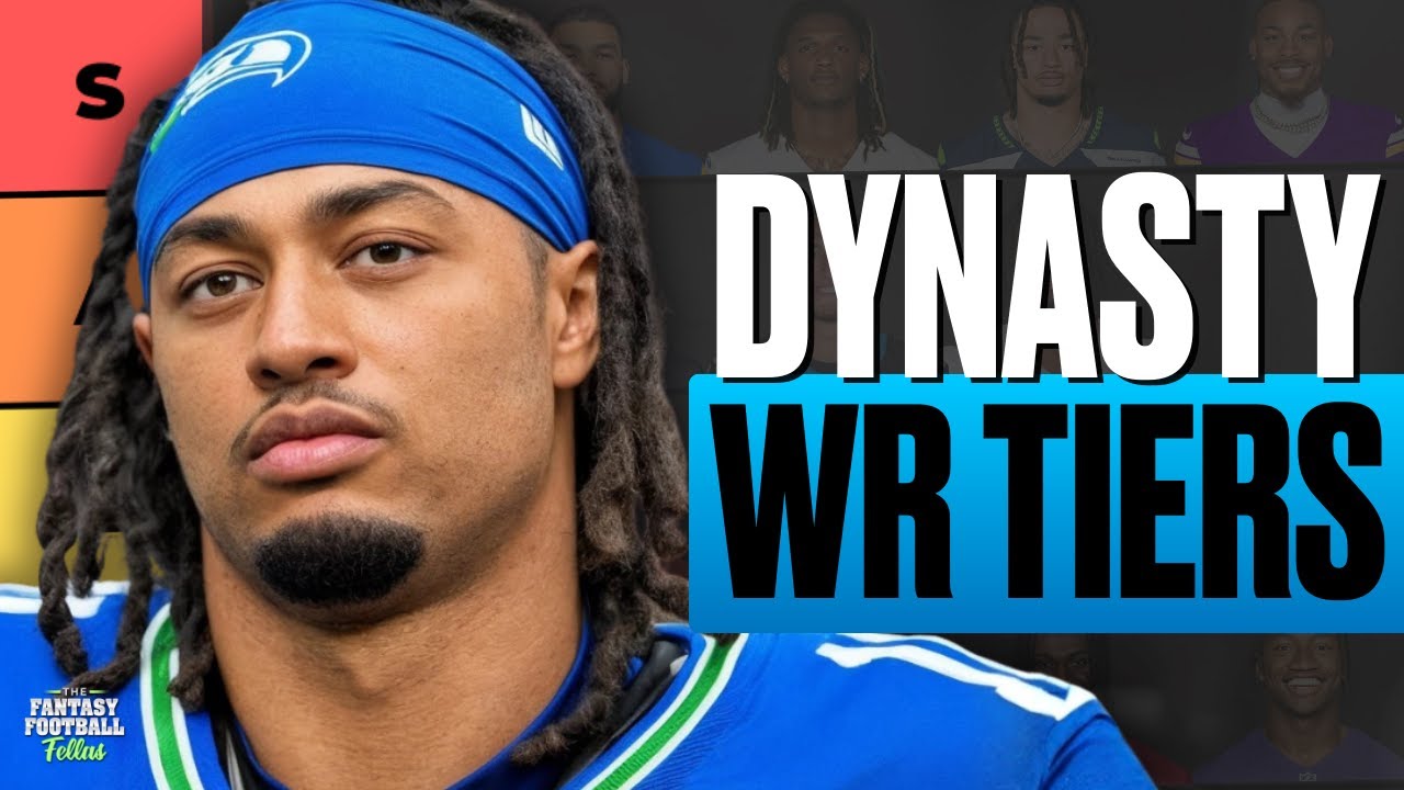 Top 40 Dynasty WR Rankings & Tiers - 2026 Fantasy Football