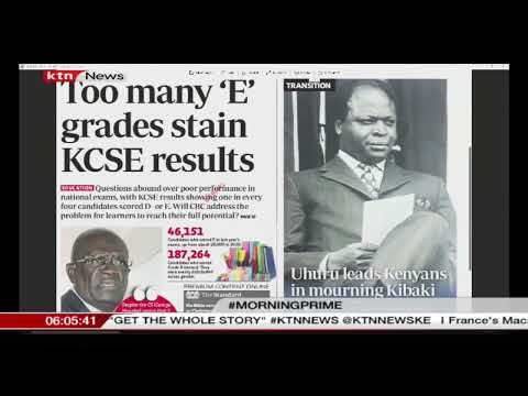 Too many 'E' grades stain KCSE results